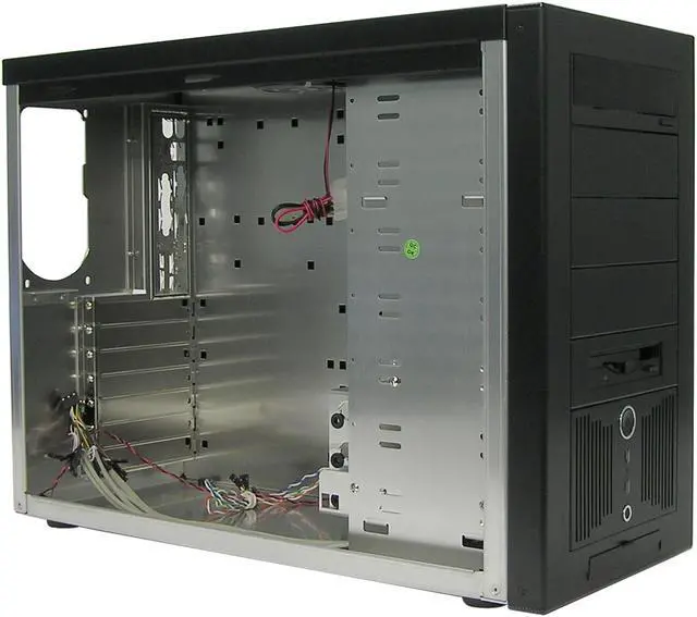 Alt view image 5 of 7 - LIAN LI PC-3077B Black Aluminum ATX Mid Tower Computer Case