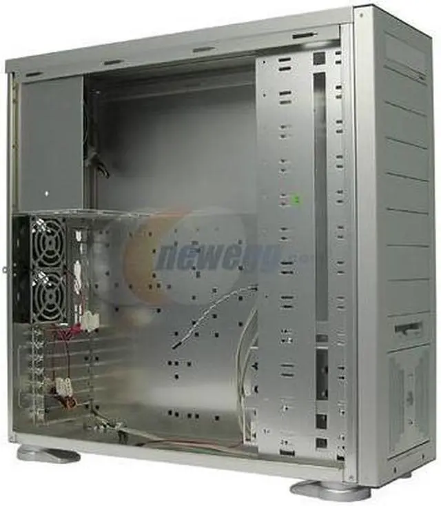 Alt view image 4 of 7 - LIAN LI PC-7077A Silver Aluminum ATX Full Tower Computer Case