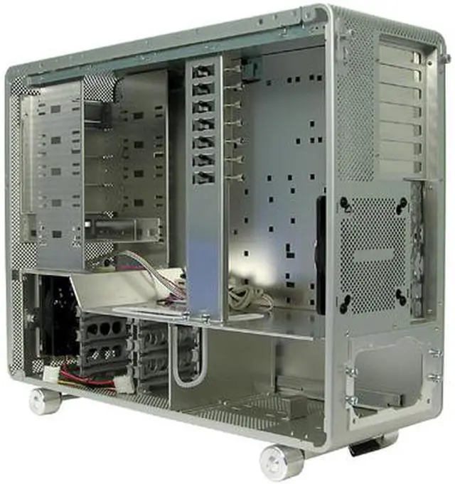 Alt view image 5 of 7 - LIAN LI PC-V1200 Silver Aluminum ATX Mid Tower Computer Case