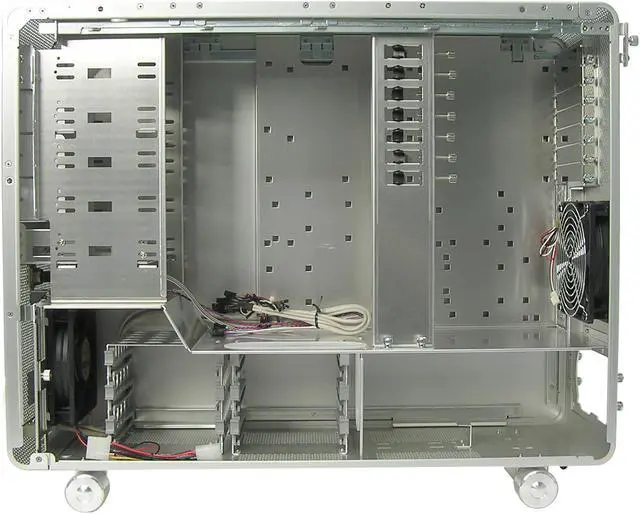 Alt view image 3 of 7 - LIAN LI PC-V1200 Silver Aluminum ATX Mid Tower Computer Case