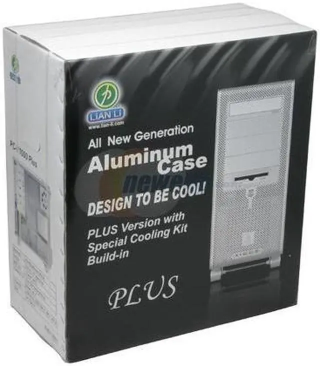 Alt view image 7 of 7 - LIAN LI PC-V1000APlus II Silver Aluminum ATX Mid Tower Computer Case