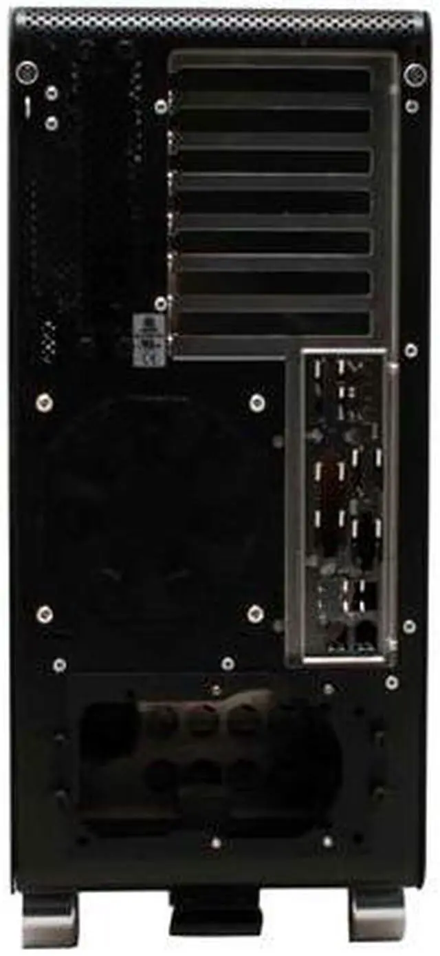 Alt view image 6 of 11 - LIAN LI PC-V1000BPlus II Black Aluminum ATX Mid Tower Computer Case