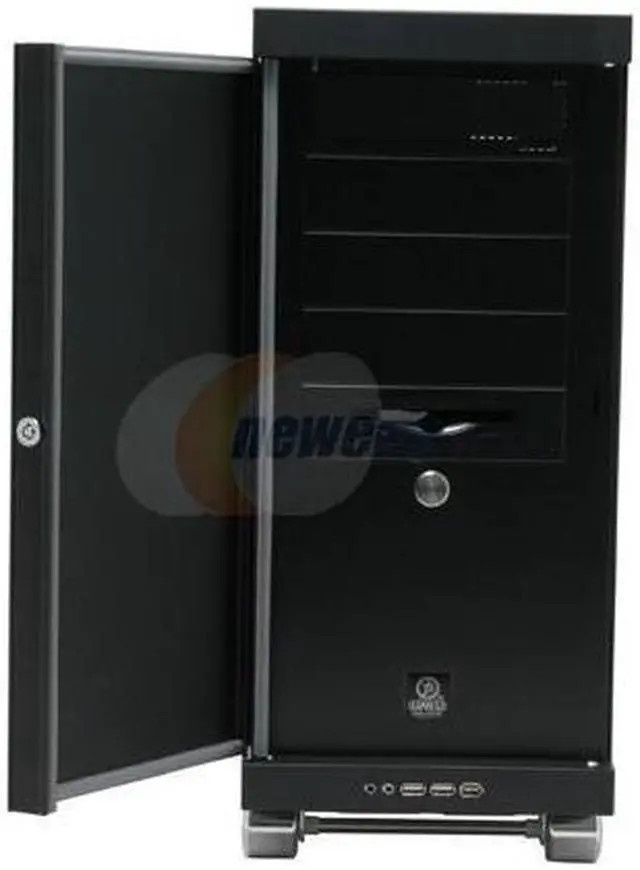 Alt view image 2 of 6 - LIAN LI PC-V1100BPlus II Black Aluminum ATX Mid Tower Computer Case