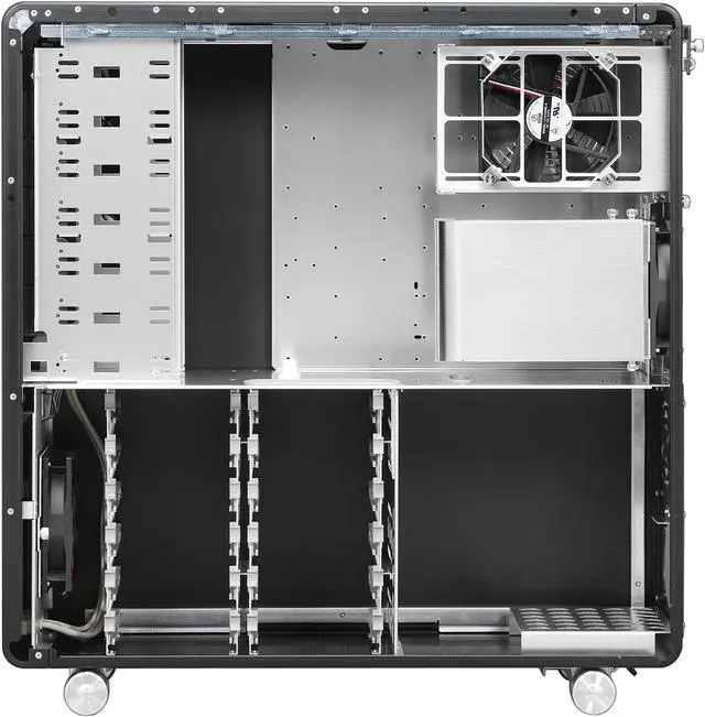 Alt view image 2 of 3 - LIAN LI PC-V2000Bplus II Black Aluminum Server Computer Case