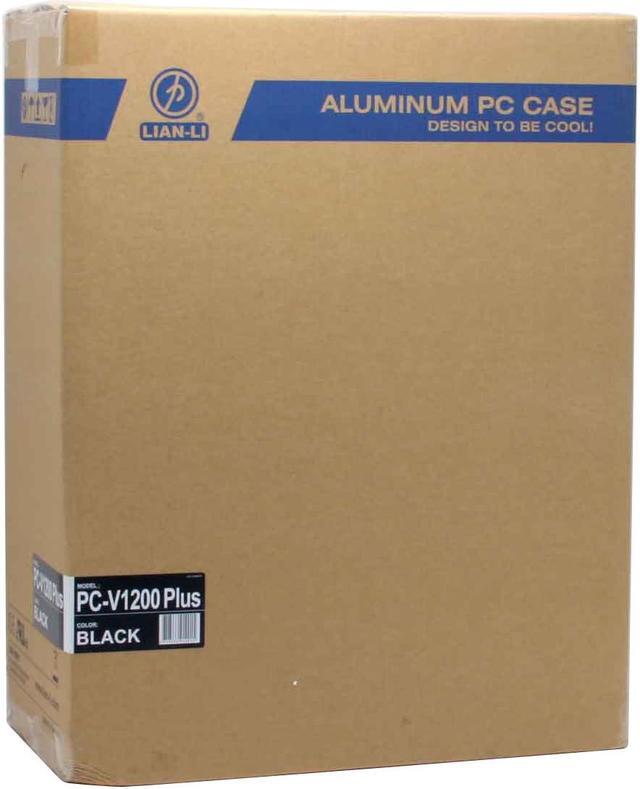 Alt view image 11 of 11 - LIAN LI PC-V1200Bplus II Black Aluminum ATX Mid Tower Computer Case