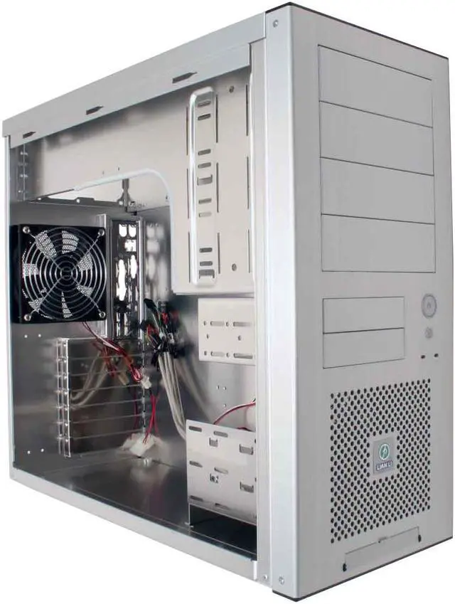 Alt view image 3 of 4 - LIAN LI PC-7A plus II Silver Aluminum ATX Mid Tower Computer Case