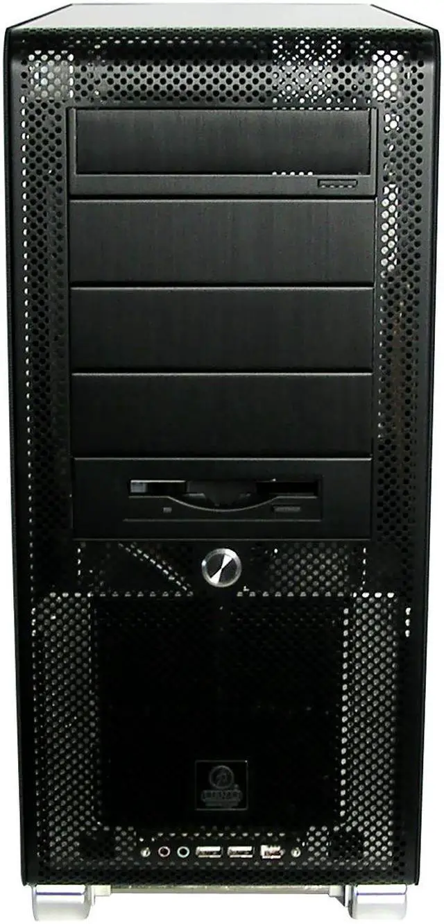 Alt view image 2 of 10 - LIAN LI V COOL PC-V1000B Black Aluminum ATX Mid Tower Computer Case