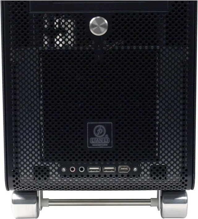 Alt view image 4 of 10 - LIAN LI V COOL PC-V1000B Black Aluminum ATX Mid Tower Computer Case