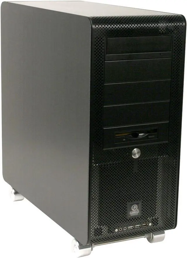 Main image of LIAN LI V COOL PC-V1000B Black Aluminum ATX Mid Tower Computer Case
