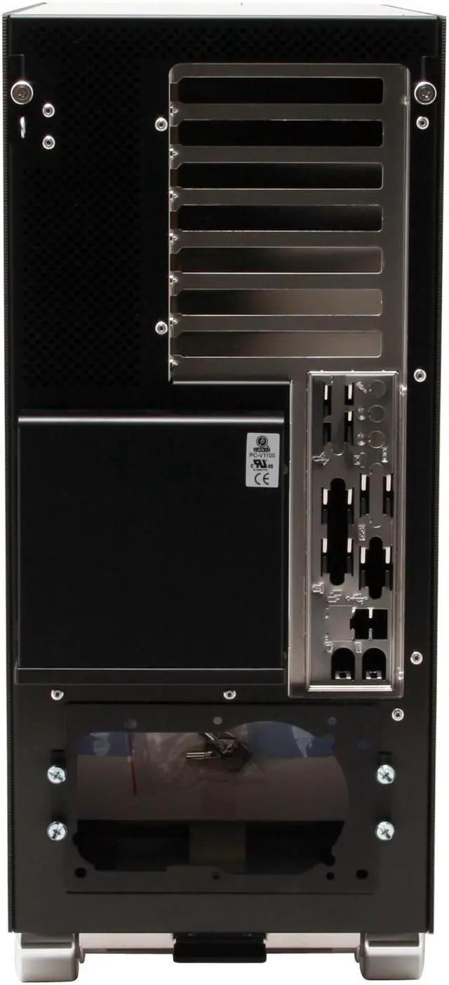 Alt view image 11 of 13 - LIAN LI V SILENT PC-V1100B Black Aluminum ATX Mid Tower Computer Case