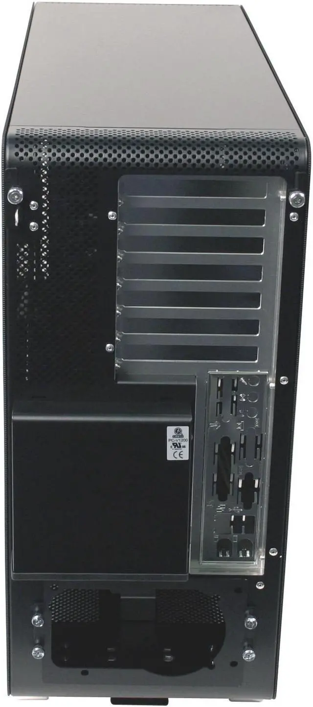 Alt view image 11 of 16 - LIAN LI V COOL PC-V1200B Black Aluminum ATX Mid Tower Computer Case