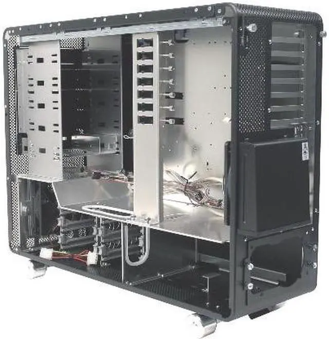 Alt view image 14 of 16 - LIAN LI V COOL PC-V1200B Black Aluminum ATX Mid Tower Computer Case