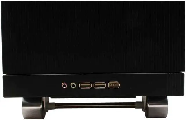 Alt view image 5 of 11 - LIAN LI V SERIES PC-V2100B Black Aluminum ATX Full Tower Computer Case