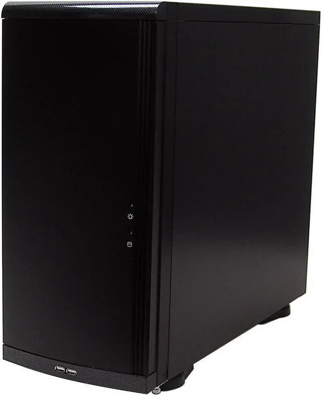 Alt view image 3 of 6 - LIAN LI PC-6070BPLUS Black Aluminum ATX Mid Tower Computer Case
