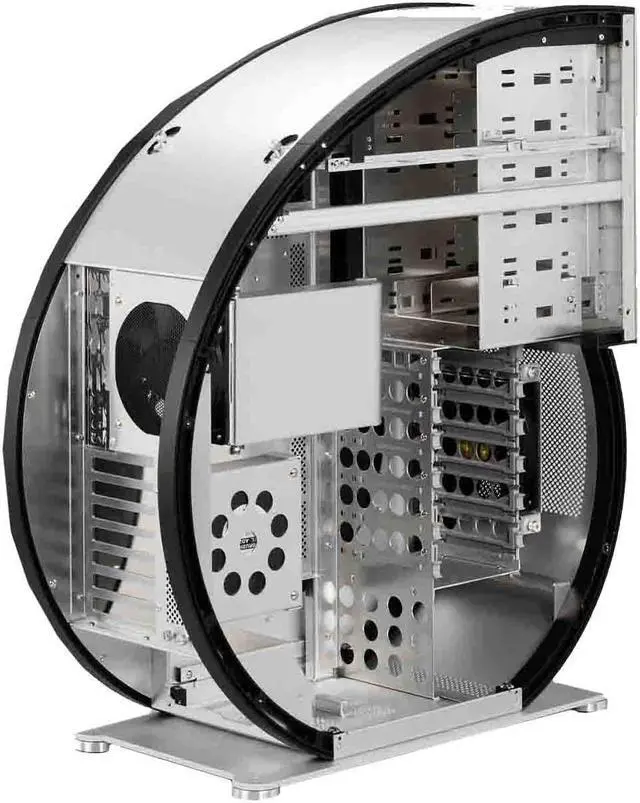 Alt view image 2 of 6 - LIAN LI Memorial 20th Anniversary PC-777A Silver Aluminum ATX Mid Tower Computer Case