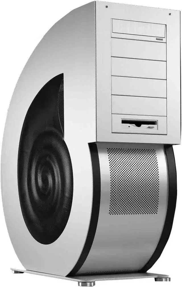 Alt view image 3 of 6 - LIAN LI Memorial 20th Anniversary PC-777A Silver Aluminum ATX Mid Tower Computer Case