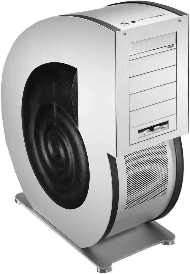 Alt view image 4 of 6 - LIAN LI Memorial 20th Anniversary PC-777A Silver Aluminum ATX Mid Tower Computer Case