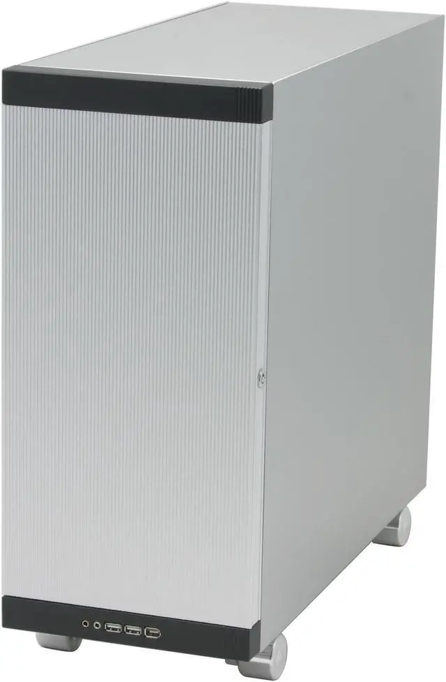 Alt view image 2 of 16 - LIAN LI V SILENT PC-V1100A PLUS Silver Aluminum ATX Mid Tower Computer Case
