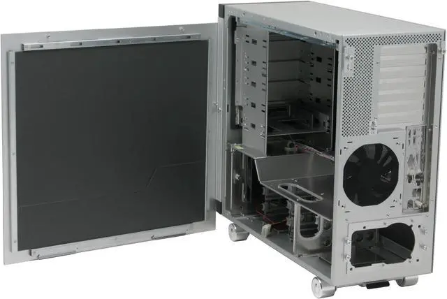 Alt view image 8 of 16 - LIAN LI V SILENT PC-V1100A PLUS Silver Aluminum ATX Mid Tower Computer Case