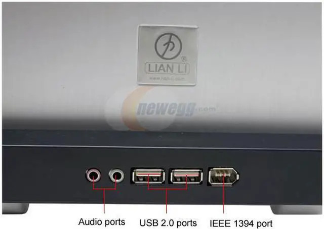 Alt view image 4 of 15 - LIAN LI V PC-V2100A PLUS Silver Aluminum ATX Full Tower Computer Case