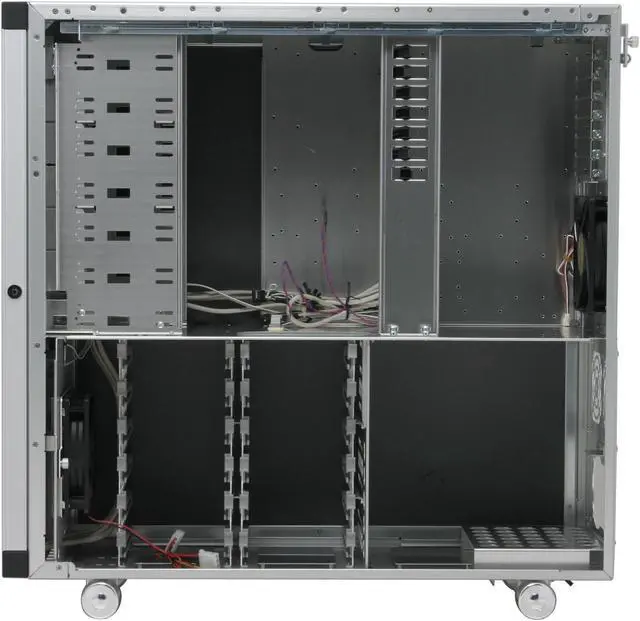 Alt view image 8 of 15 - LIAN LI V PC-V2100A PLUS Silver Aluminum ATX Full Tower Computer Case