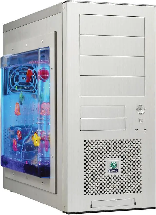 Main image of LIAN LI PC-0710A Silver Aluminum ATX Mid Tower Computer Case - OEM