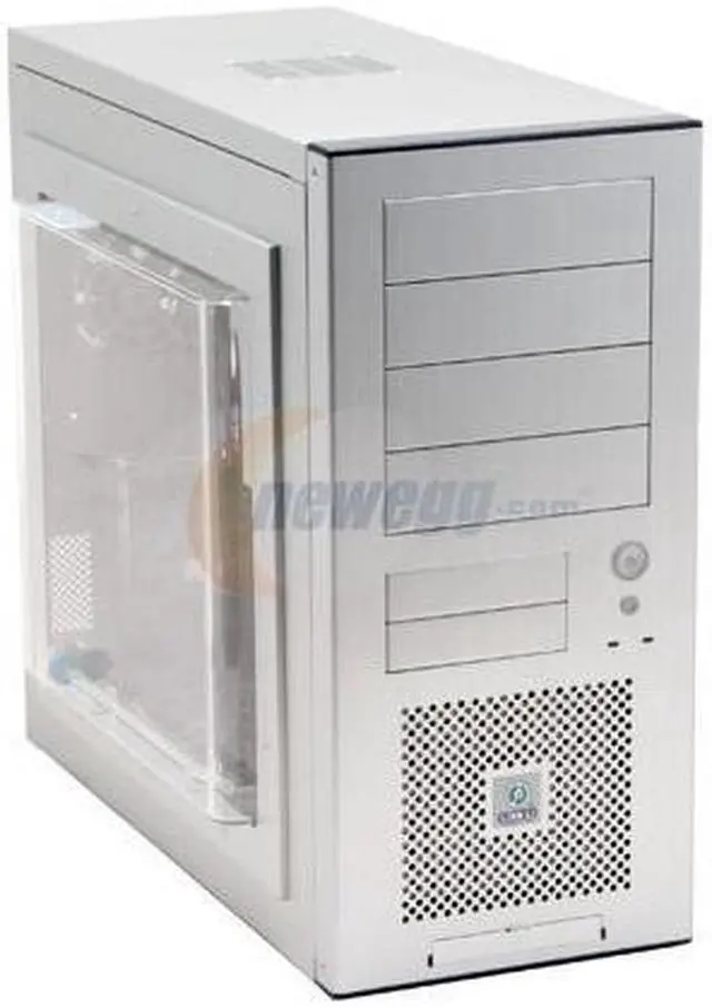 Alt view image 2 of 16 - LIAN LI PC-0710A Silver Aluminum ATX Mid Tower Computer Case - OEM