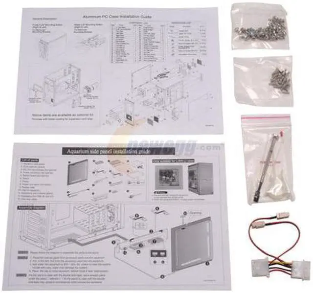 Alt view image 15 of 16 - LIAN LI PC-0710A Silver Aluminum ATX Mid Tower Computer Case - OEM