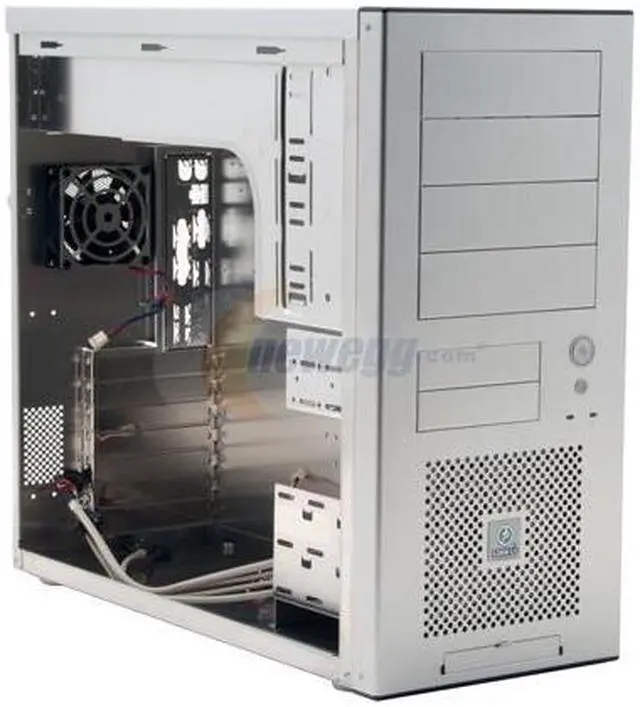 Alt view image 8 of 16 - LIAN LI PC-0710A Silver Aluminum ATX Mid Tower Computer Case - OEM