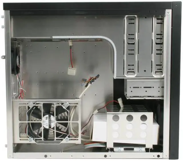 Alt view image 7 of 12 - LIAN LI PC-60BPLUSII Black Aluminum ATX Mid Tower Computer Case