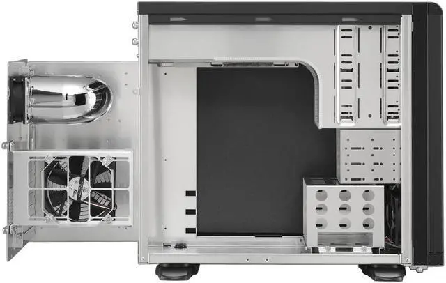 Alt view image 8 of 12 - LIAN LI PC-6070Bplus II Black Aluminum ATX Mid Tower Computer Case