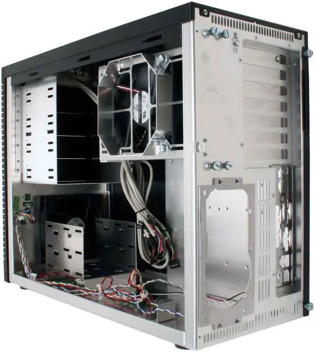 Alt view image 8 of 11 - LIAN LI PC-G50B Black Aluminum ATX Mid Tower Computer Case
