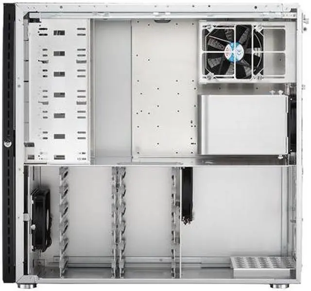 Alt view image 5 of 9 - LIAN LI PC-201A Silver Aluminum ATX Full Tower Computer Case