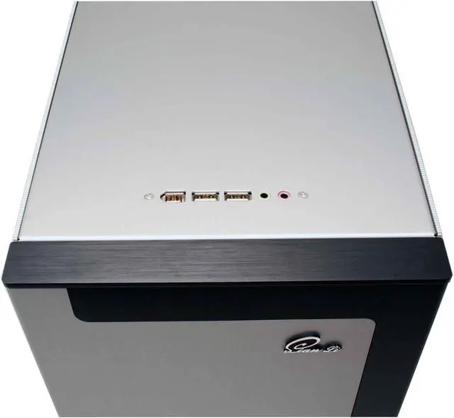 Alt view image 3 of 9 - LIAN LI PC-201A Silver Aluminum ATX Full Tower Computer Case