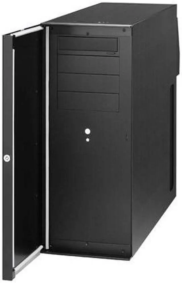 Alt view image 2 of 9 - LIAN LI PC-S80 Black Aluminum ATX Mid Tower Computer Case