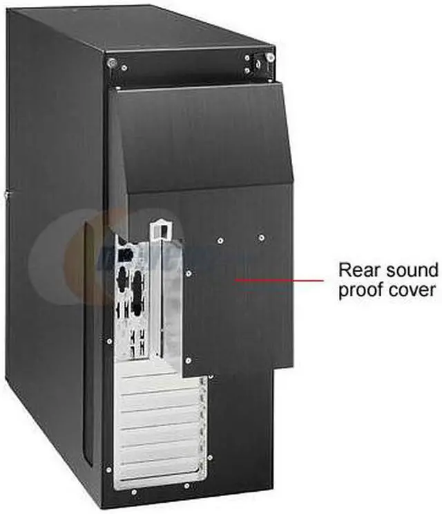 Alt view image 4 of 9 - LIAN LI PC-S80 Black Aluminum ATX Mid Tower Computer Case