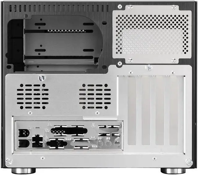 Alt view image 4 of 4 - LIAN LI PC-V300B Black Aluminum Micro ATX Mini Tower Computer Case