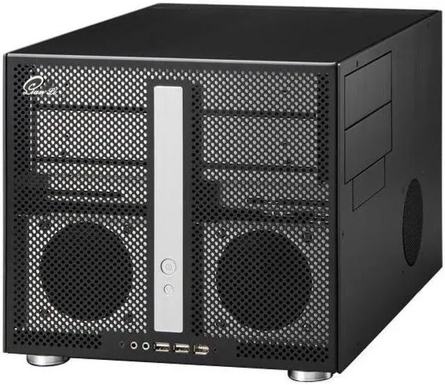 Main image of LIAN LI PC-V300B Black Aluminum Micro ATX Mini Tower Computer Case