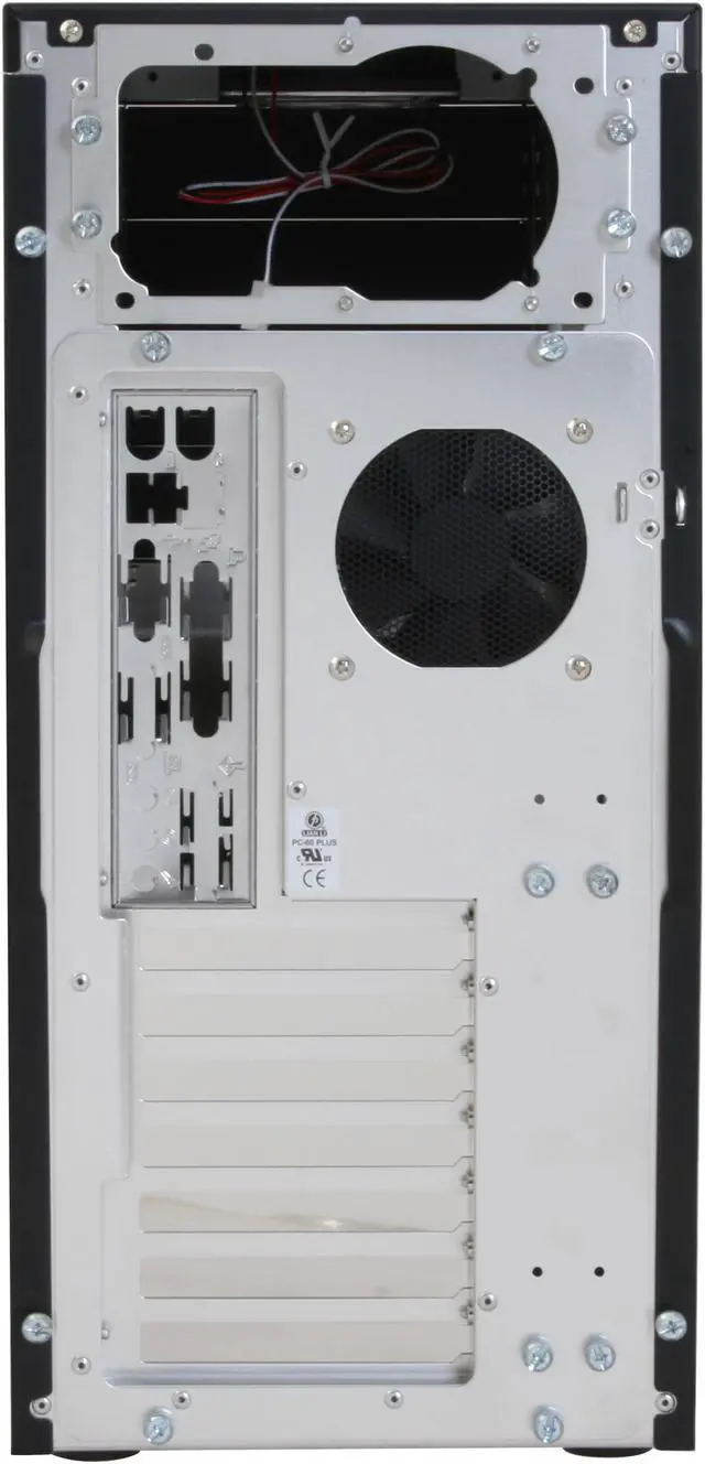 Alt view image 11 of 12 - LIAN LI PC-60BPLUSII W Black Aluminum ATX Mid Tower Computer Case