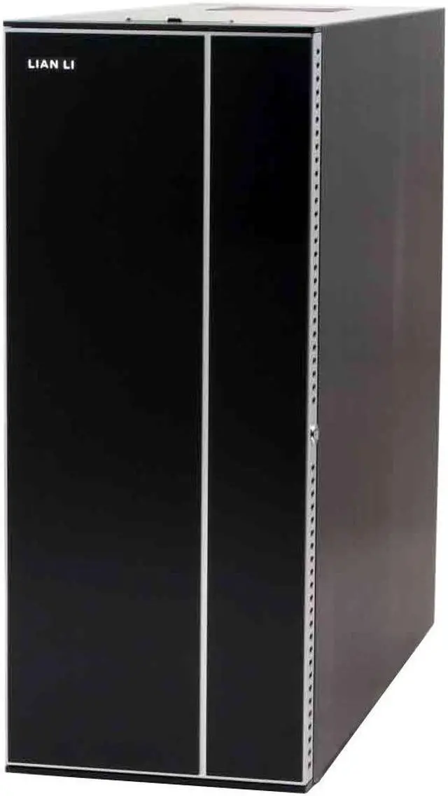 Alt view image 2 of 12 - LIAN LI PC-A10B Black Aluminum ATX Mid Tower Computer Case