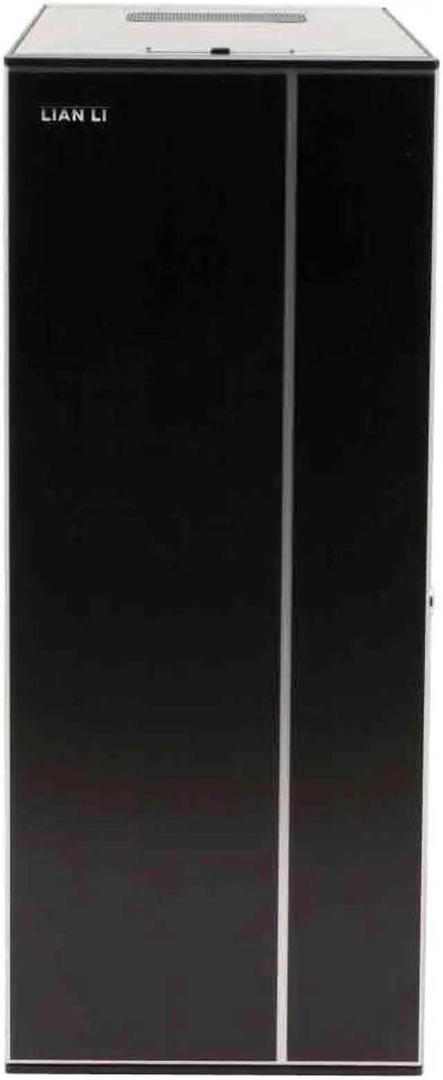 Alt view image 3 of 12 - LIAN LI PC-A10B Black Aluminum ATX Mid Tower Computer Case