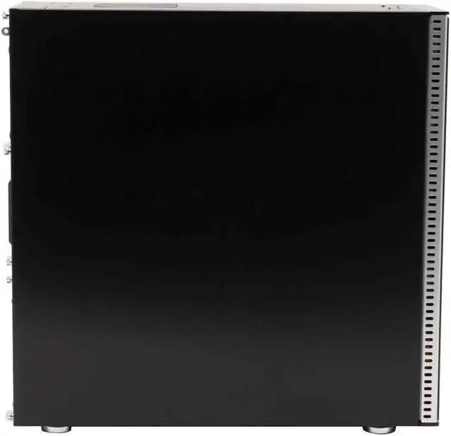 Alt view image 5 of 12 - LIAN LI PC-A10B Black Aluminum ATX Mid Tower Computer Case