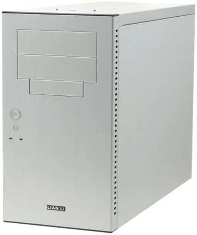 Alt view image 2 of 12 - LIAN LI PC-A05 A Silver Aluminum ATX Mid Tower Computer Case