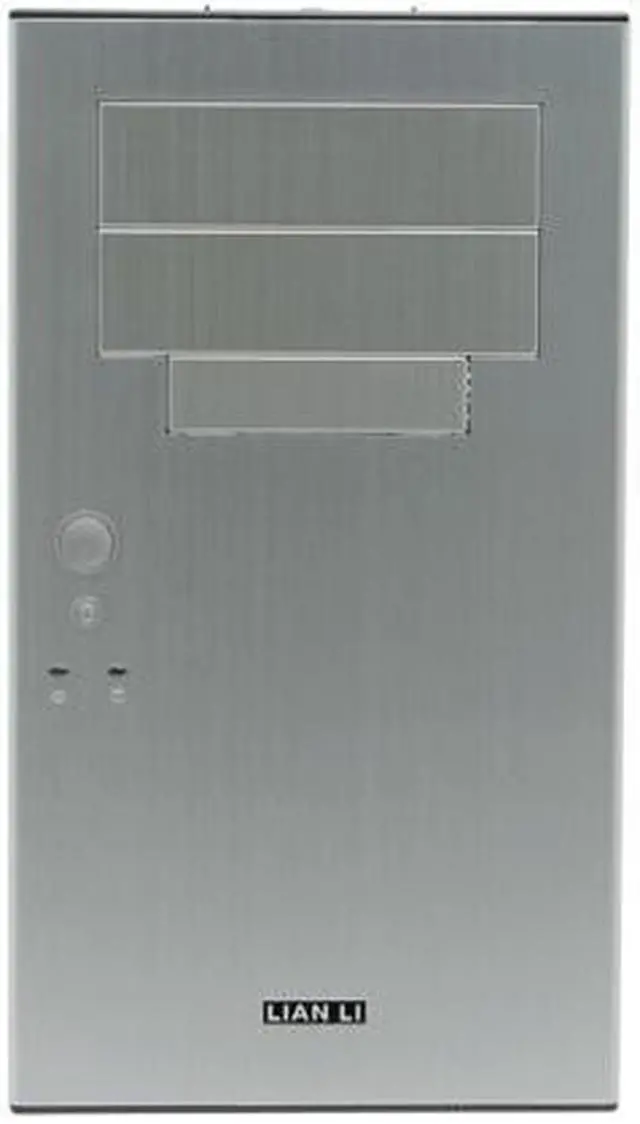 Alt view image 3 of 12 - LIAN LI PC-A05 A Silver Aluminum ATX Mid Tower Computer Case