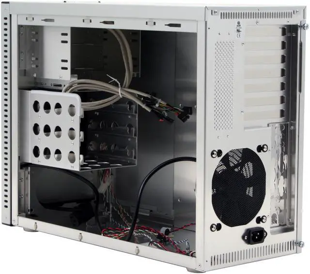 Alt view image 8 of 12 - LIAN LI PC-A05 A Silver Aluminum ATX Mid Tower Computer Case
