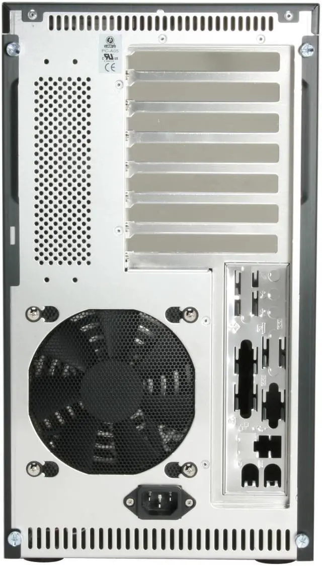 Alt view image 11 of 17 - LIAN LI PC-A05B Black Aluminum ATX Mid Tower Computer Case
