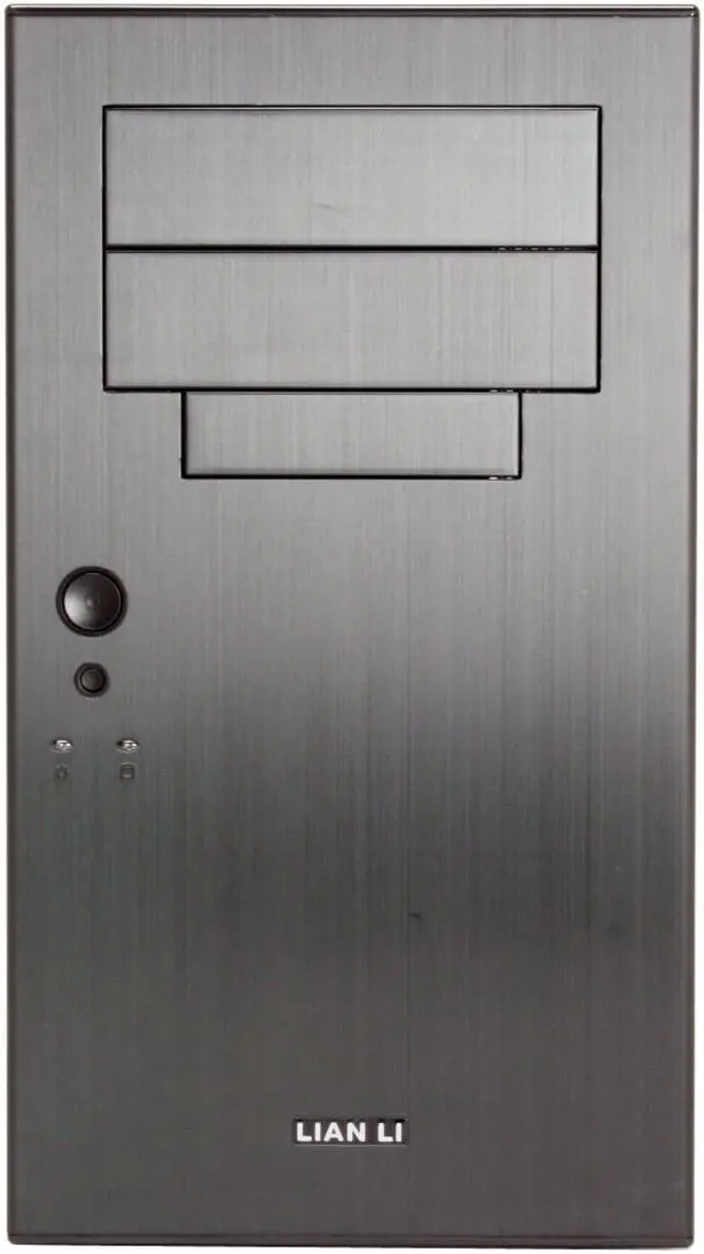 Alt view image 3 of 17 - LIAN LI PC-A05B Black Aluminum ATX Mid Tower Computer Case