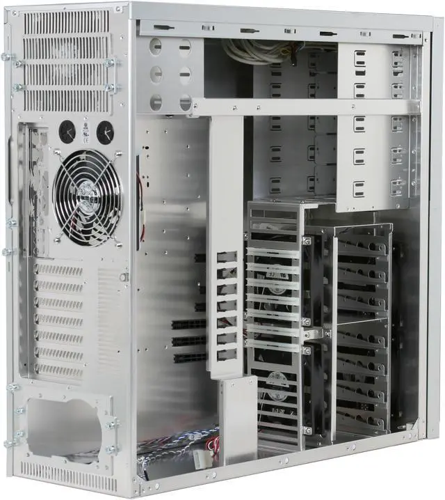 Alt view image 7 of 13 - LIAN LI PC-A70A Silver Aluminum ATX Full Tower Computer Case