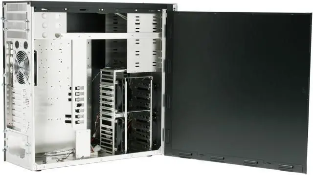 Alt view image 8 of 16 - LIAN LI PC-A71B Black Aluminum ATX Full Tower Computer Case