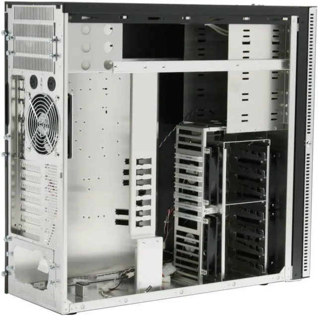 Alt view image 9 of 16 - LIAN LI PC-A71B Black Aluminum ATX Full Tower Computer Case
